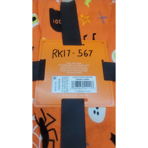 Women's Halloween Print Matching Family Pajama Set - Hyde & EEK! Boutique Orange - Picture 6 of 6